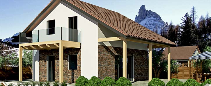 Casa in legno antisismica , la sicurezza a prova di terremoto Case prefabbricate americane in legno