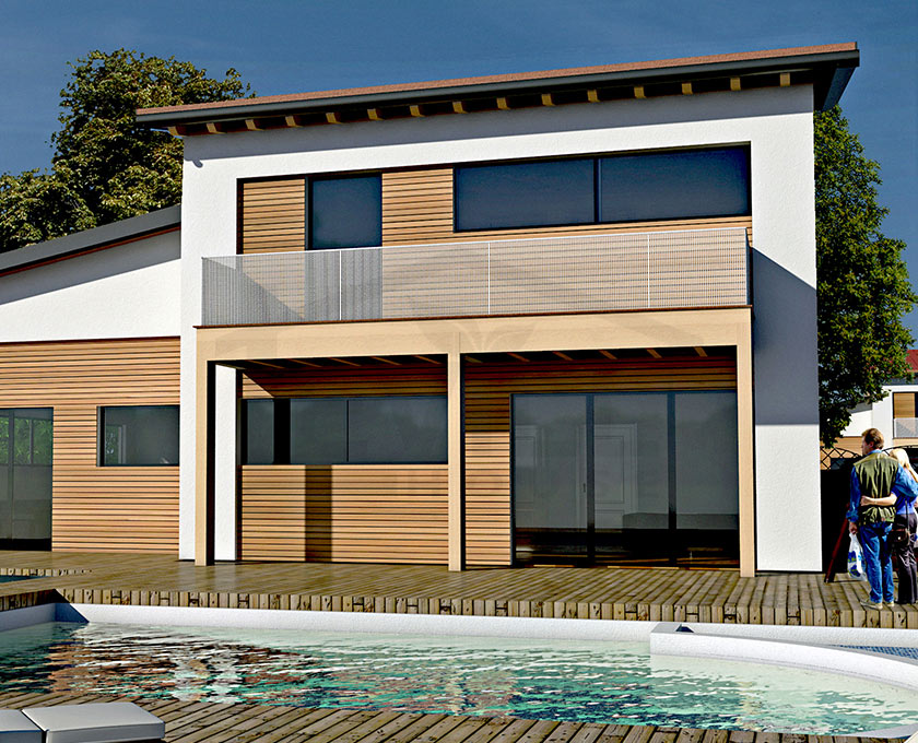 Case moderne e classiche prefabbricate dal design esclusivo ... Costruzione casemoderne