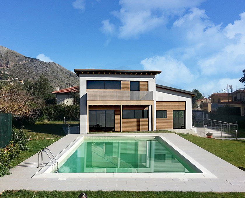 Olympia progetto casa in bioedilizia case prefabbricate in legno Progetto casa ecologica