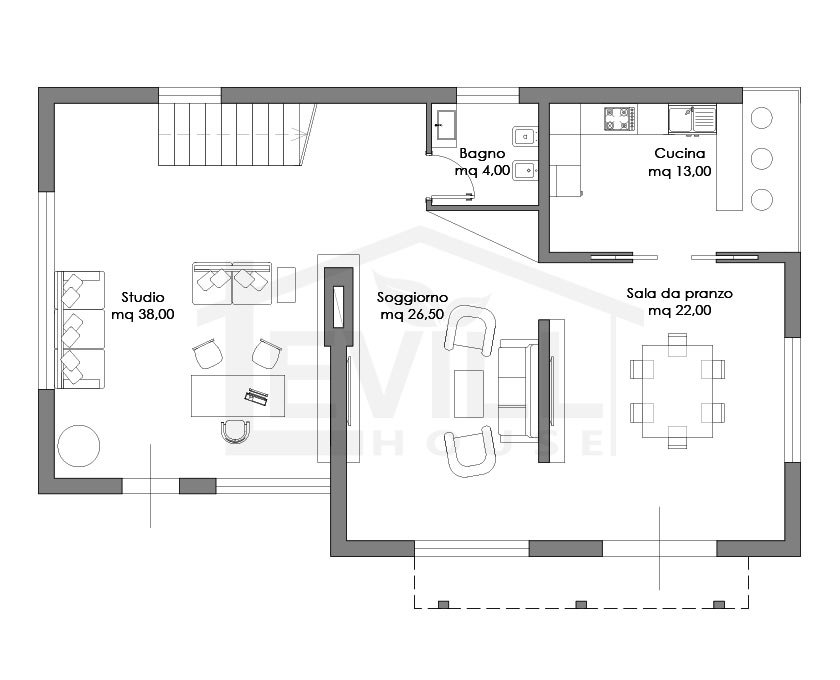 Olympia progetto casa in bioedilizia case prefabbricate in legno Progetti case prefabbricate in legno